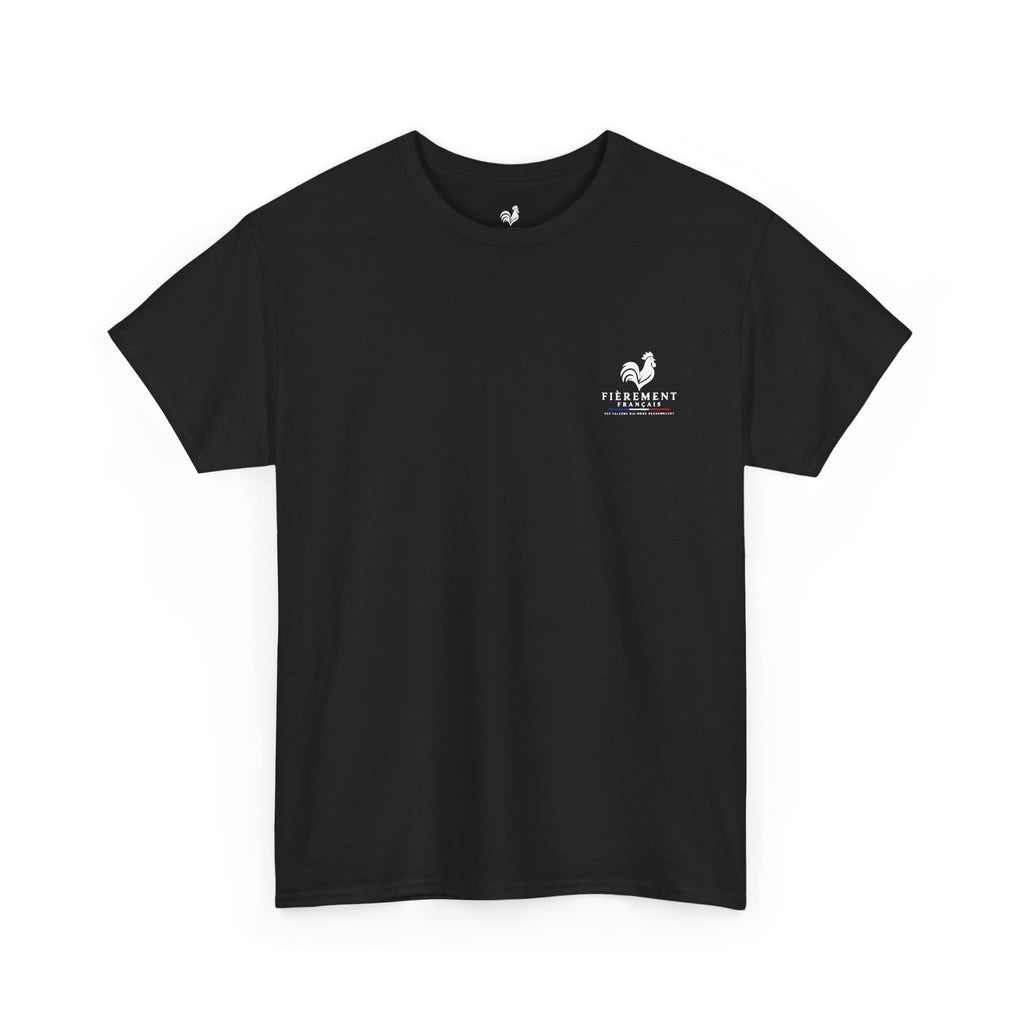 T-Shirt Fièrement Français – Noir