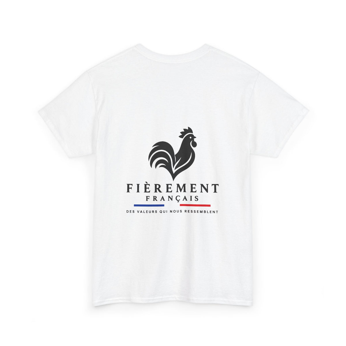 T-Shirt Fièrement Français – Blanc