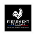Sticker Vinyle Carré “Fièrement Français”