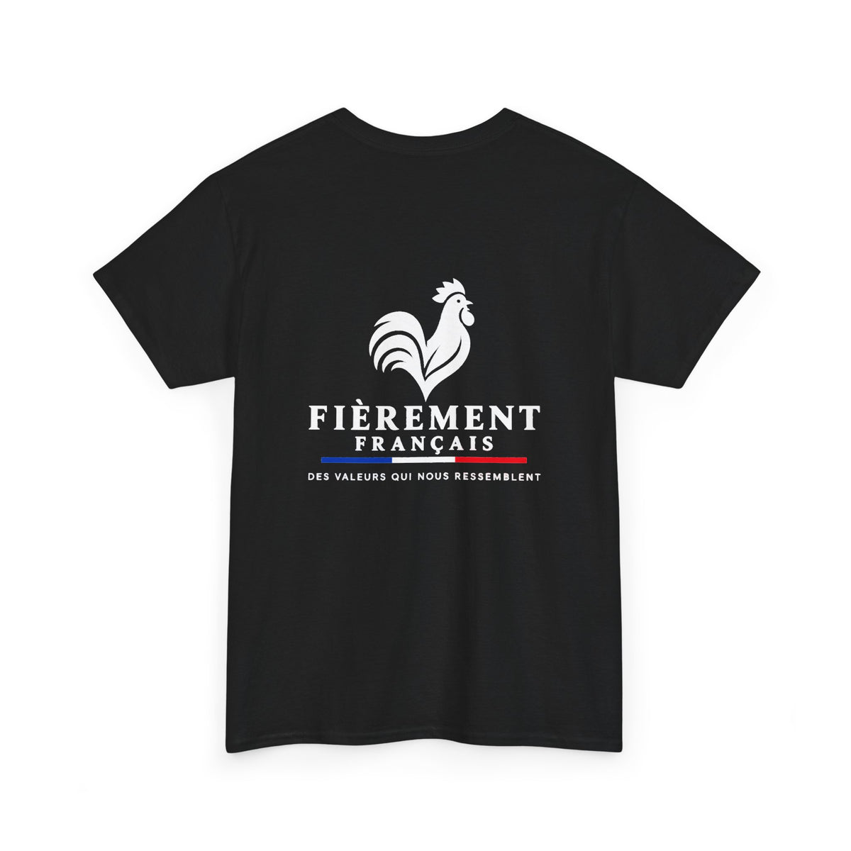 T-Shirt Fièrement Français – Noir