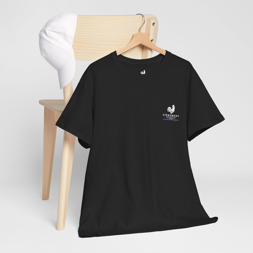 T-Shirt Fièrement Français – Noir